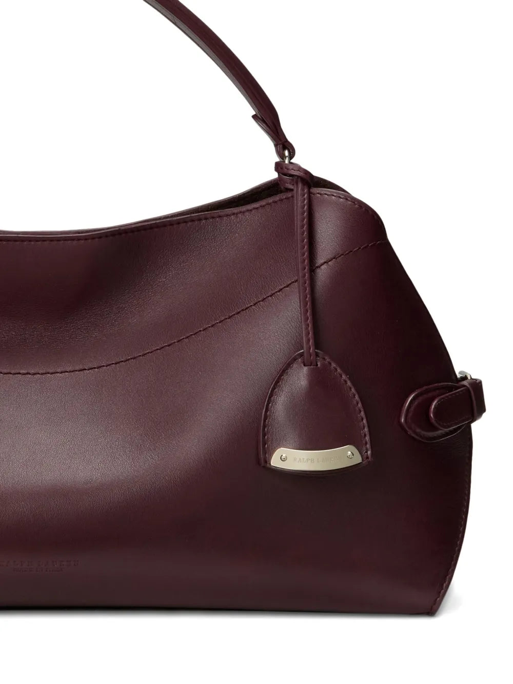 Ralph Lauren Collectionmedium curved-handle leather satchel bag