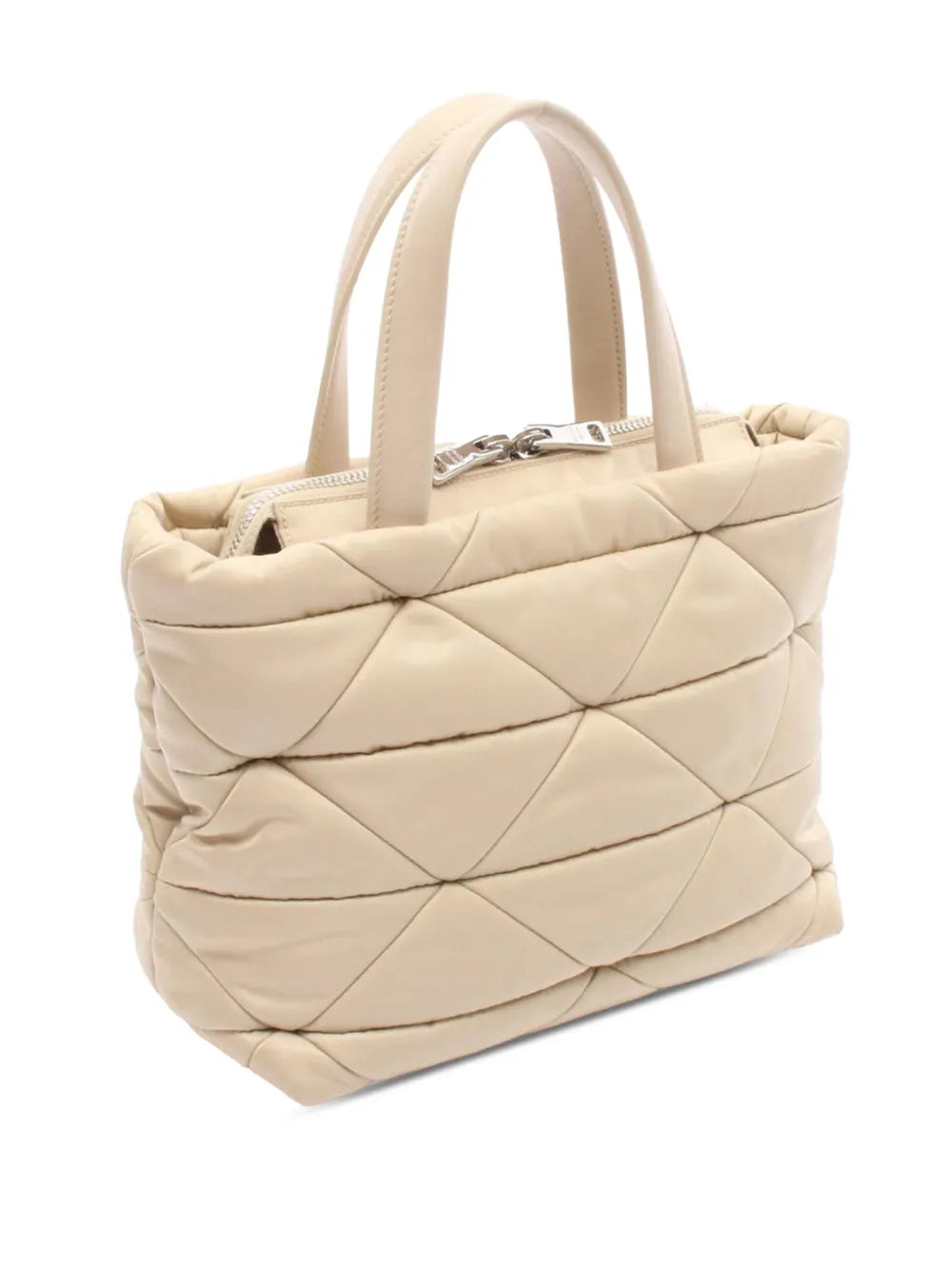 Pre-OwnedPrada Pre-Owned2013-2025 Quilted Re Nylon Padded satchel