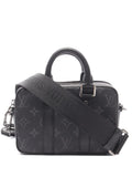 Pre-OwnedLouis Vuitton Pre-Owned2021-2025 Nano Monogram Eclipse Porte Documents Voyage satchel