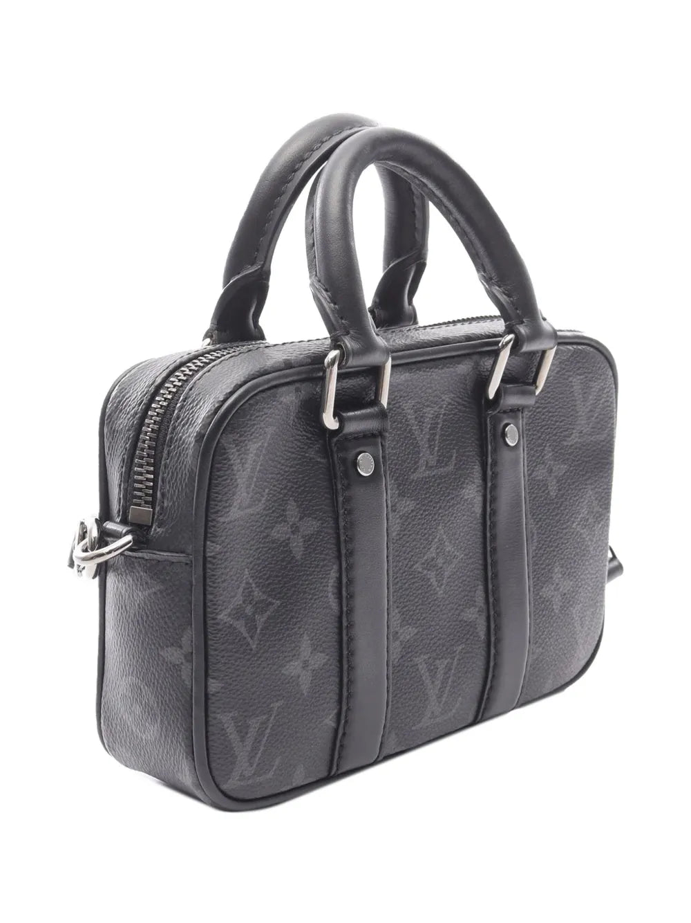 Pre-OwnedLouis Vuitton Pre-Owned2021-2025 Nano Monogram Eclipse Porte Documents Voyage satchel