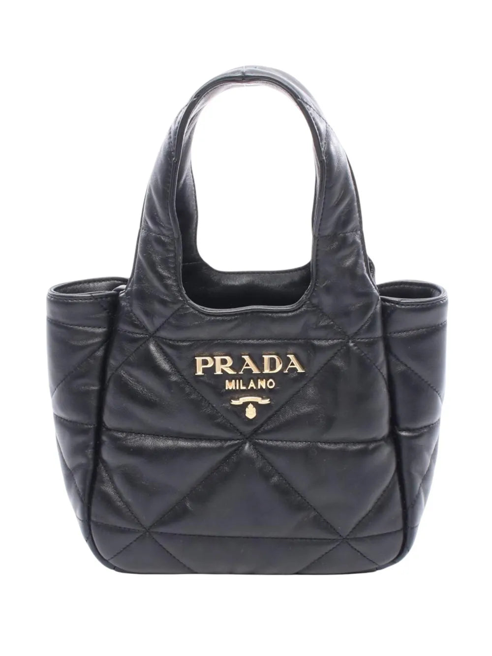Pre-OwnedPrada Pre-Owned2000-2025 Small Nappa Leather Topstitch tote bag