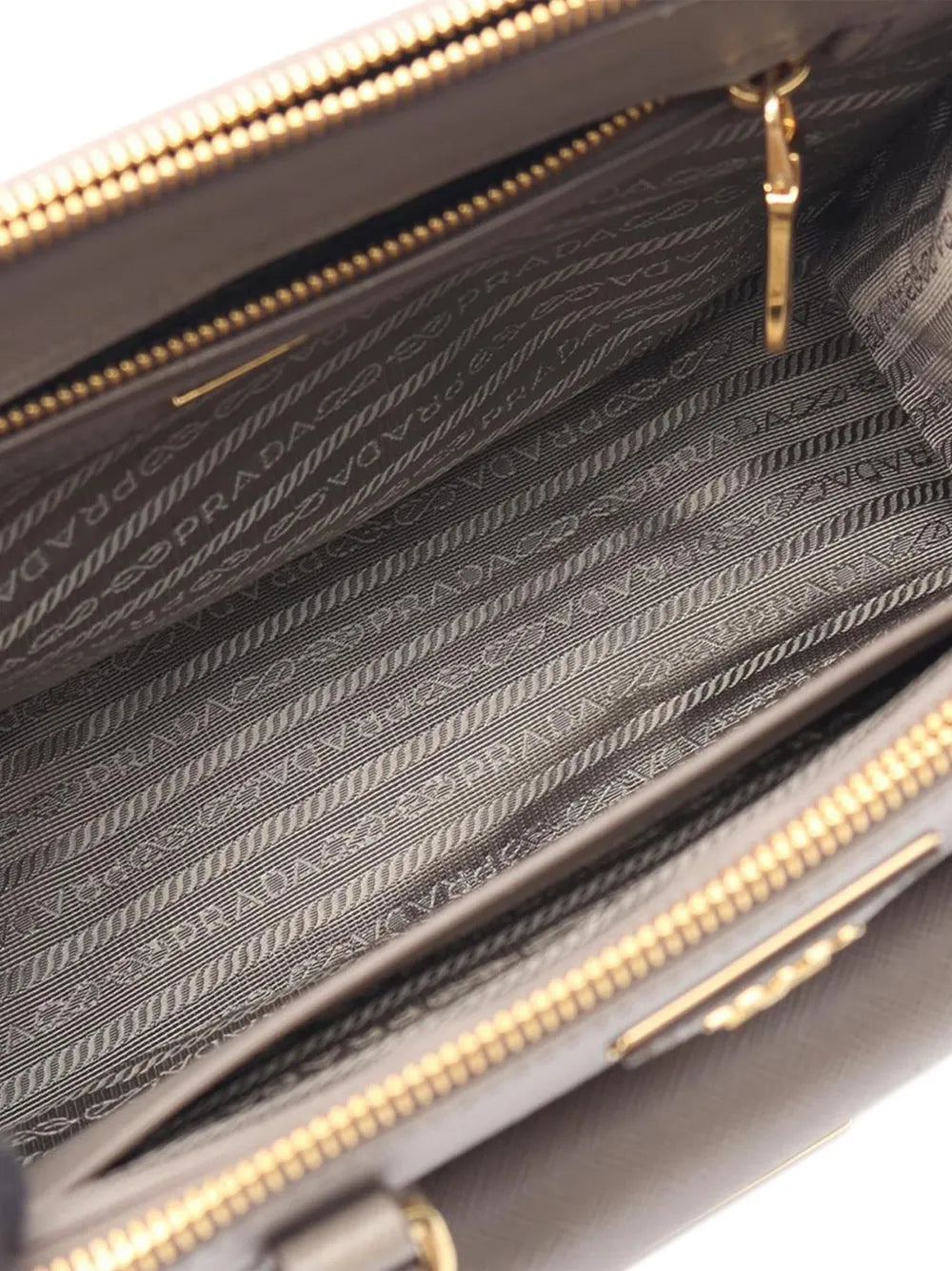Pre-OwnedPrada Pre-Owned2013-2025 Saffiano Lux Galleria Double Zip Front Pocket satchel