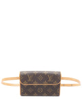 Pre-OwnedLouis Vuitton Pre-Owned2002 Monogram Pochette Florentine belt bag