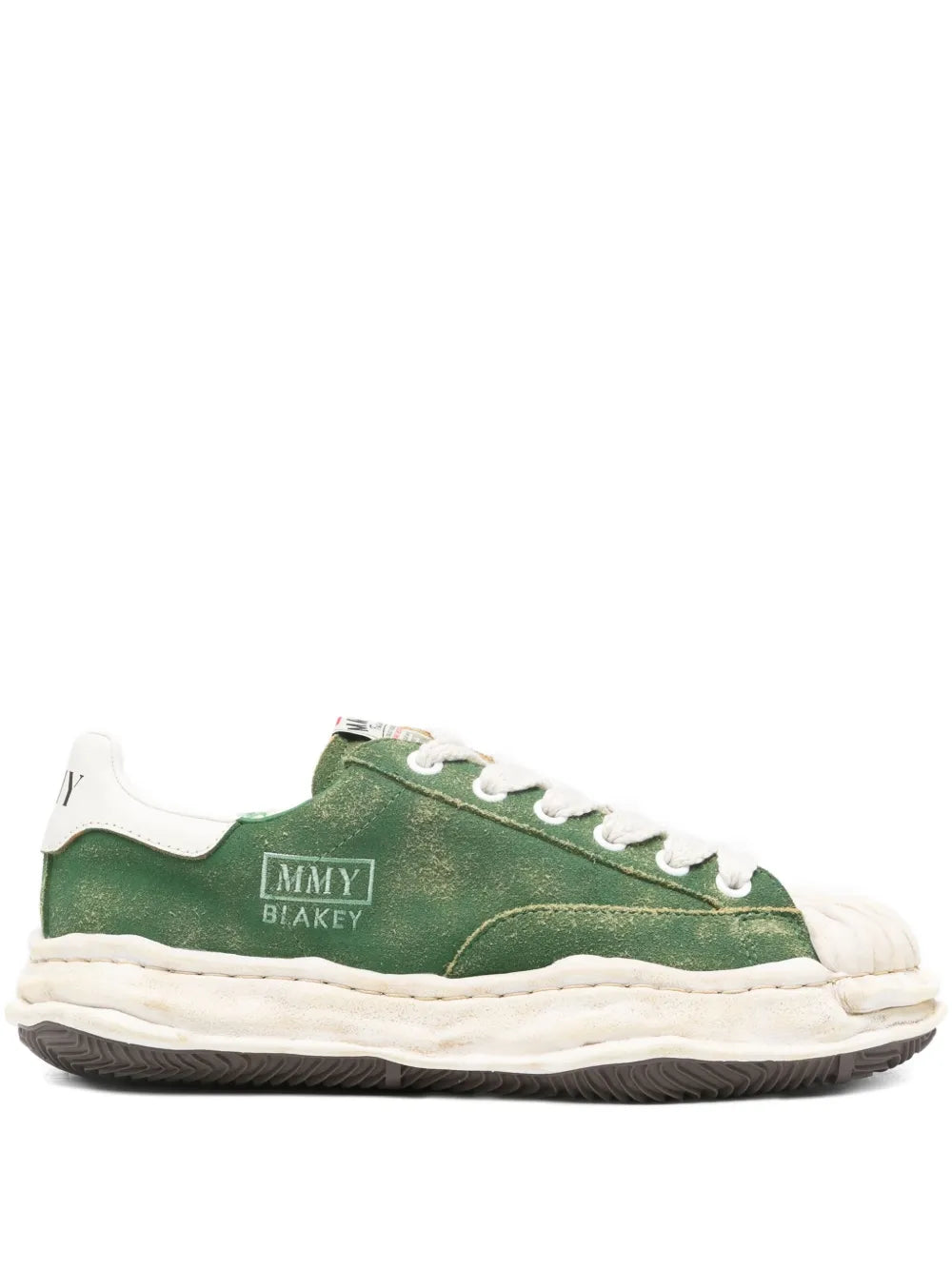 Maison Mihara Yasuhiro Lace-Up Logo-Print Sneakers