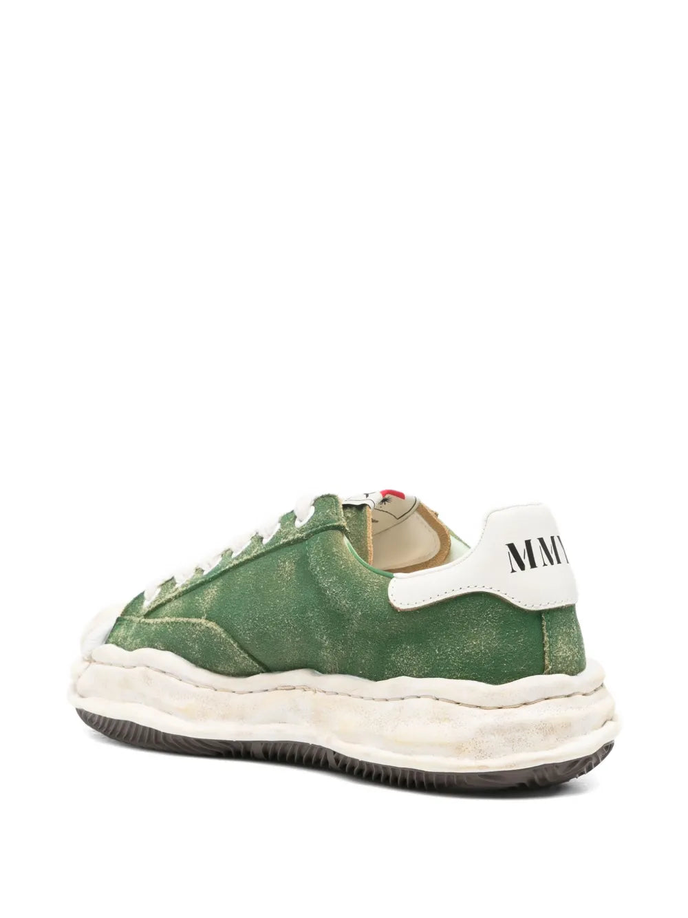Maison Mihara Yasuhiro Lace-Up Logo-Print Sneakers