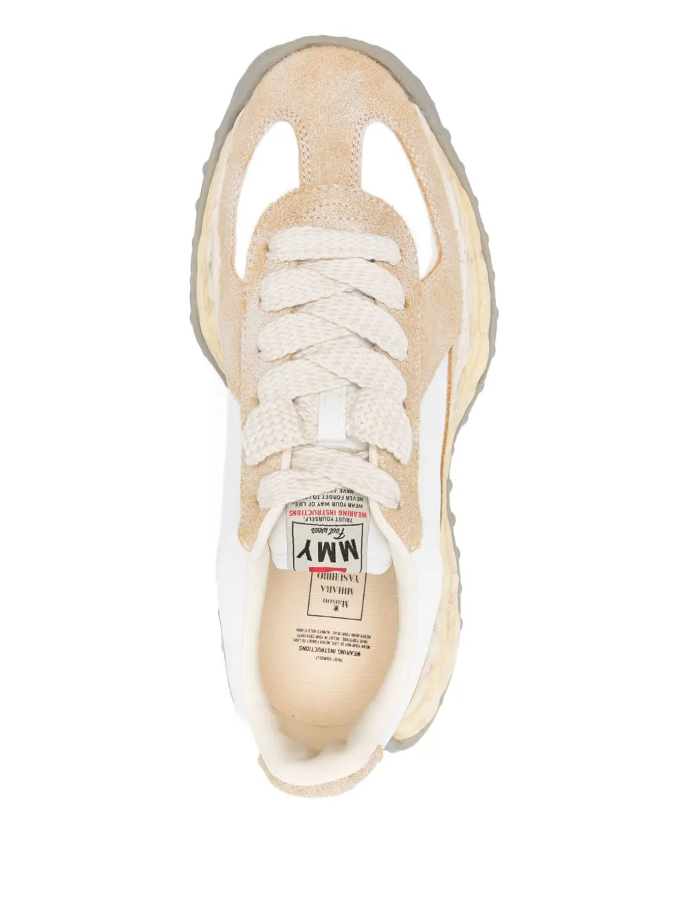 Maison Mihara Yasuhiro Paneled-Design Sneakers