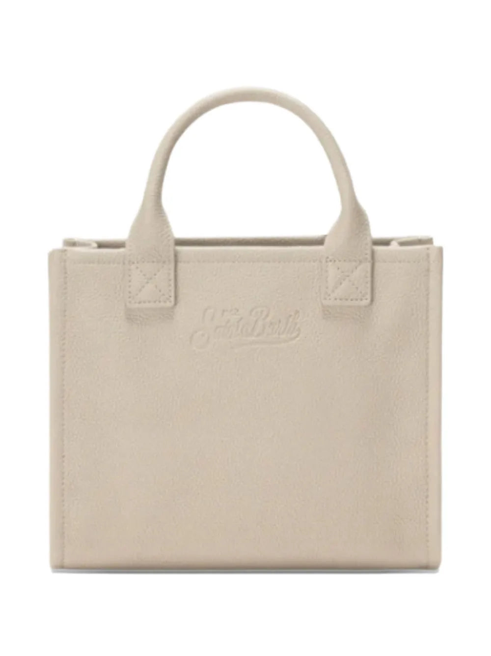 MC2 Saint Barthmidi Vanity embossed-logo tote bag