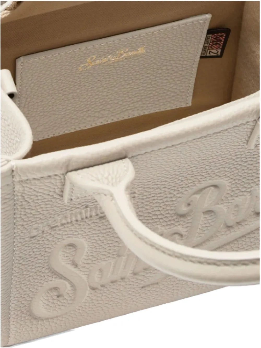 MC2 Saint Barthmidi Vanity embossed-logo tote bag