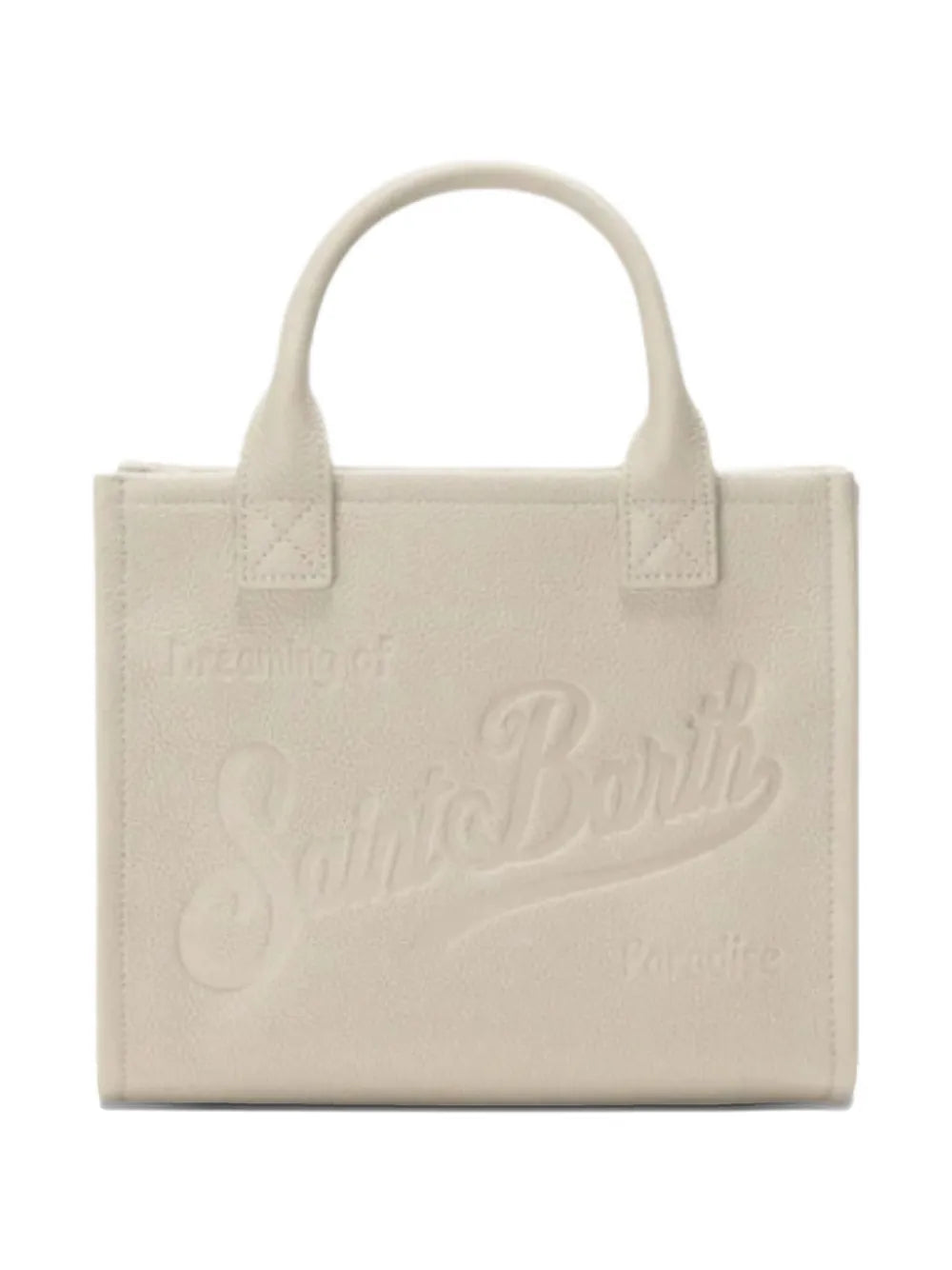 MC2 Saint Barthmidi Vanity embossed-logo tote bag