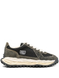 Maison Mihara Yasuhiro Larry Logo-Patch Suede Sneakers