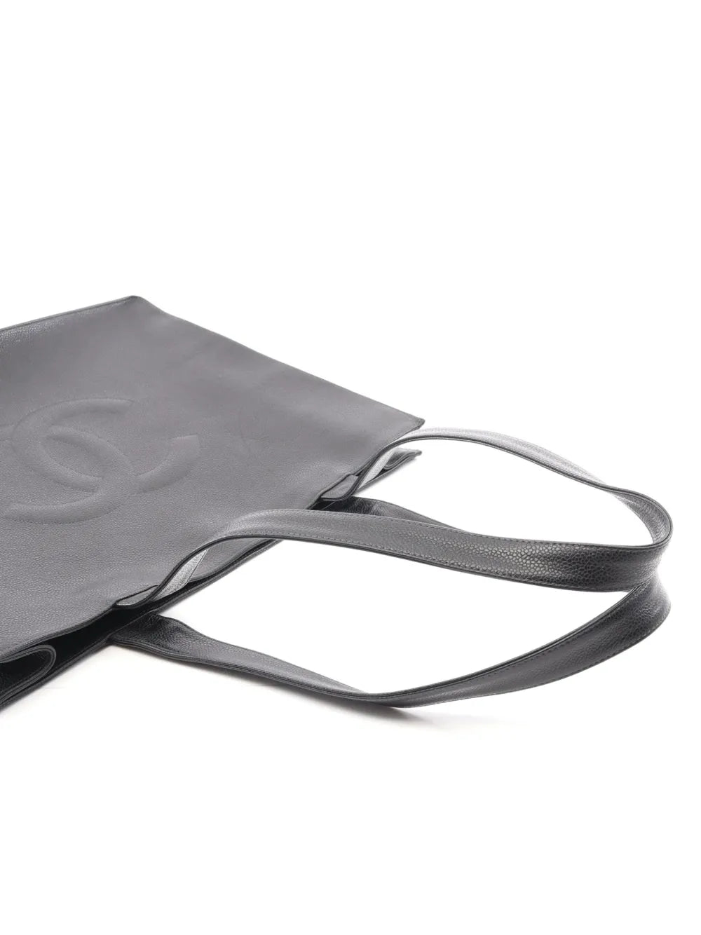 Pre-OwnedCHANEL Pre-Owned1997-1999 CC Caviar tote bag