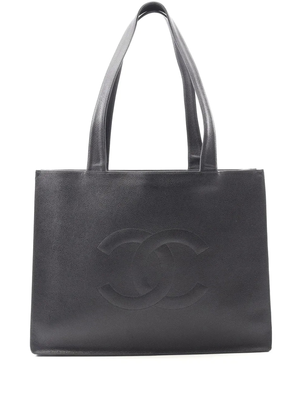 Pre-OwnedCHANEL Pre-Owned1997-1999 CC Caviar tote bag