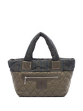 Pre-OwnedCHANEL Pre-Owned2013-2014 Small Quilted Nylon Coco Cocoon tote bag