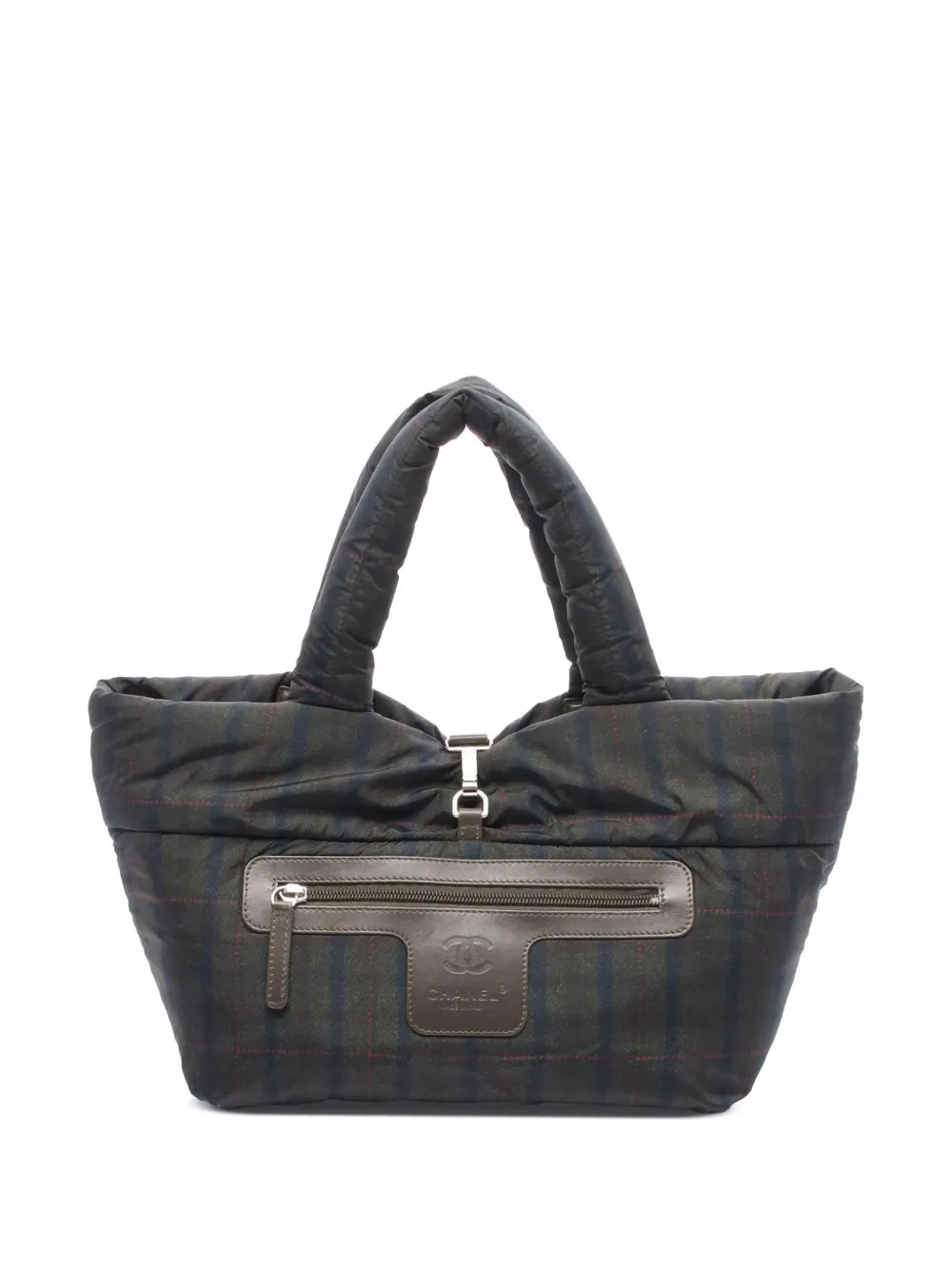 Pre-OwnedCHANEL Pre-Owned2013-2014 Small Quilted Nylon Coco Cocoon tote bag