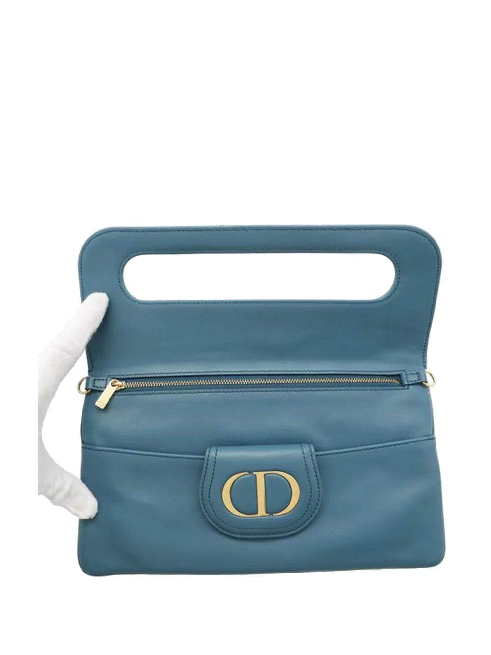 Pre-OwnedChristian Dior Pre-Owned2000-2025 Medium Calfskin DiorDouble Chain Bag crossbody bag
