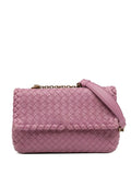 Pre-OwnedBottega Veneta Pre-Owned2012-2025 Baby Nappa Intrecciato Olimpia crossbody bag