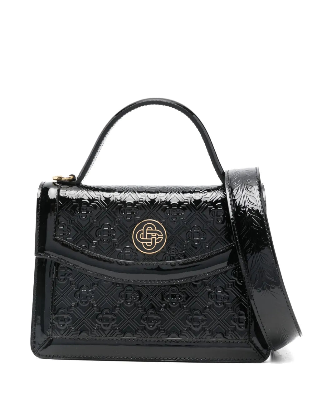 Casablancalogo-embossed shoulder bag
