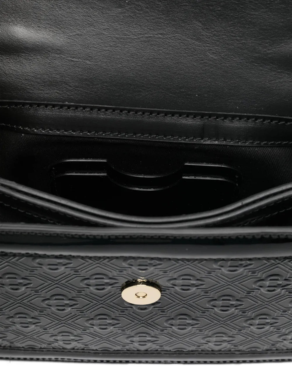 Casablancalogo-embossed shoulder bag