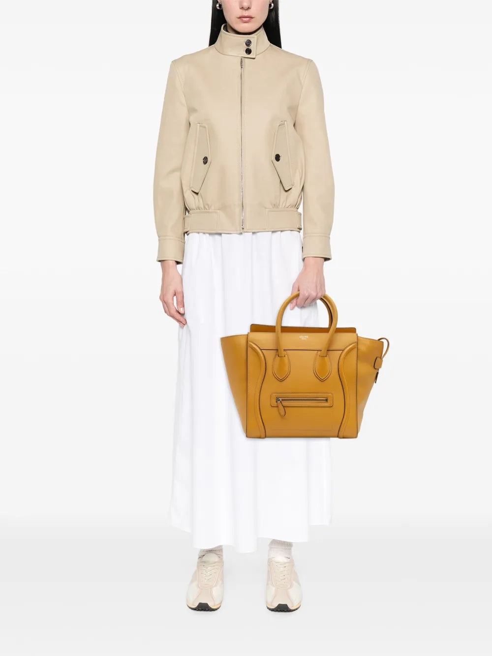 Pre-OwnedCeline Pre-Owned2013 Mini Drummed Calfskin Luggage tote bag