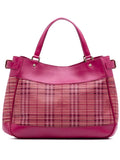 Pre-OwnedBurberry Pre-Owned2018-2023 Haymarket Check Coated Canvas Ravensdon tote bag