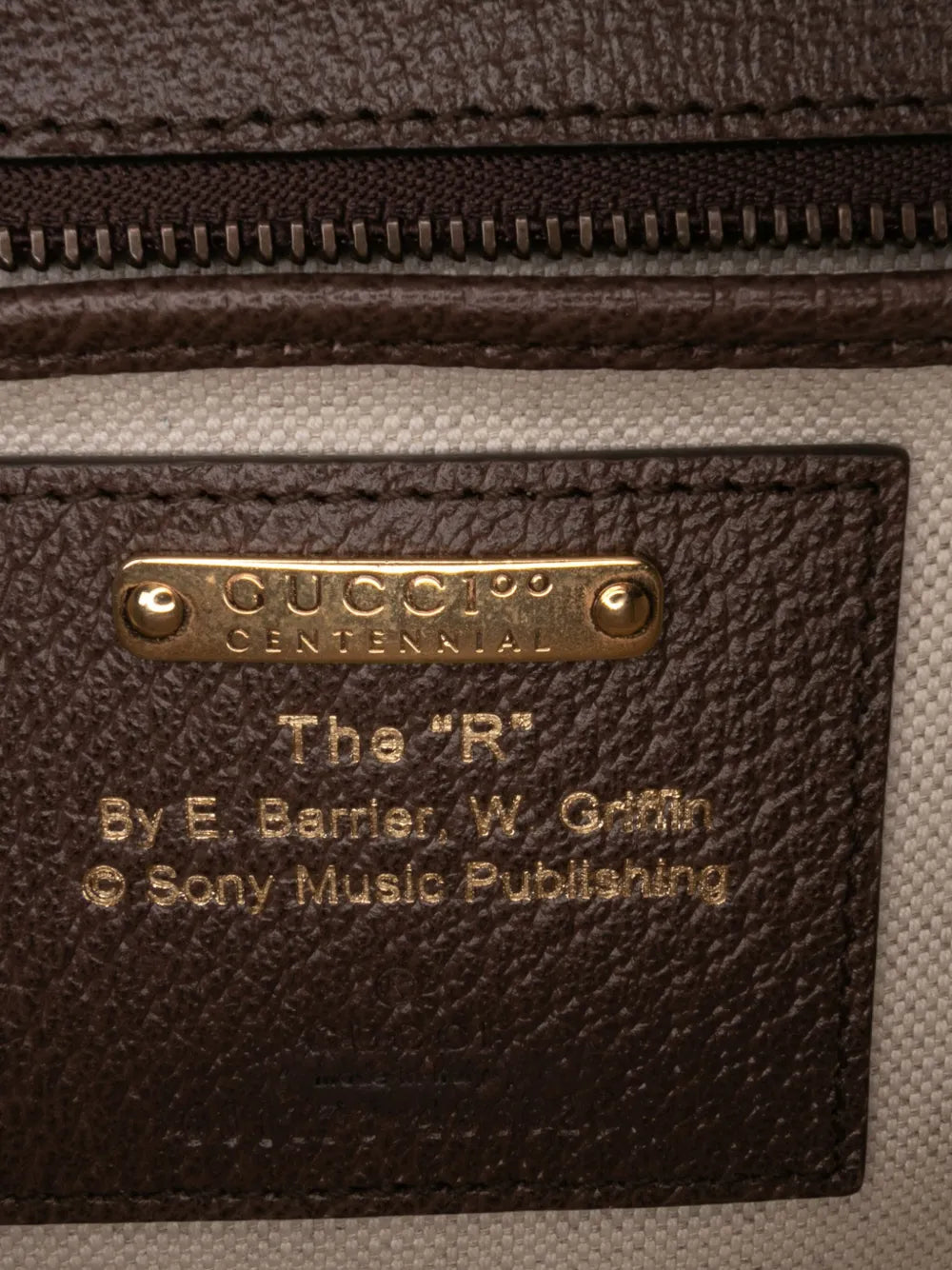 Pre-OwnedGucci Pre-Owned2016-2025 100th Anniversary Medium Canvas 1947 Bamboo Top Handle Bag satchel