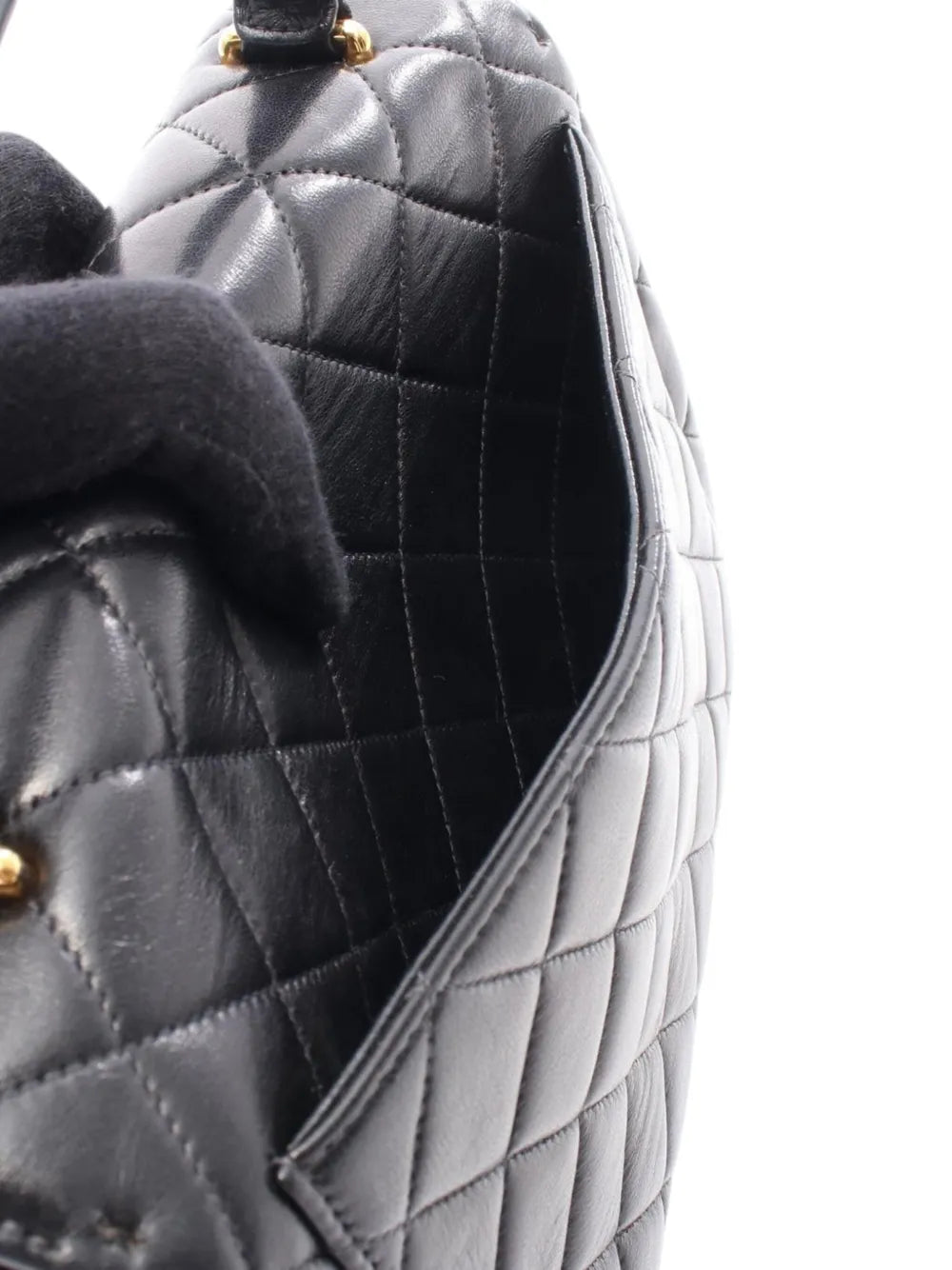 Pre-OwnedCHANEL Pre-Owned1996-1997 Medium Lambskin Kelly Top Handle Bag handbag