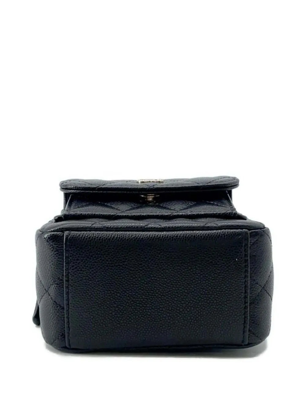 Pre-OwnedCHANEL Pre-Owned2021-2025 Mini CC Quilted Caviar backpack