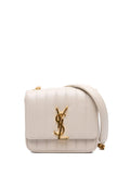 Pre-OwnedSaint Laurent Pre-Owned2018 Small Lambskin Monogram Vicky Chain Bag crossbody bag