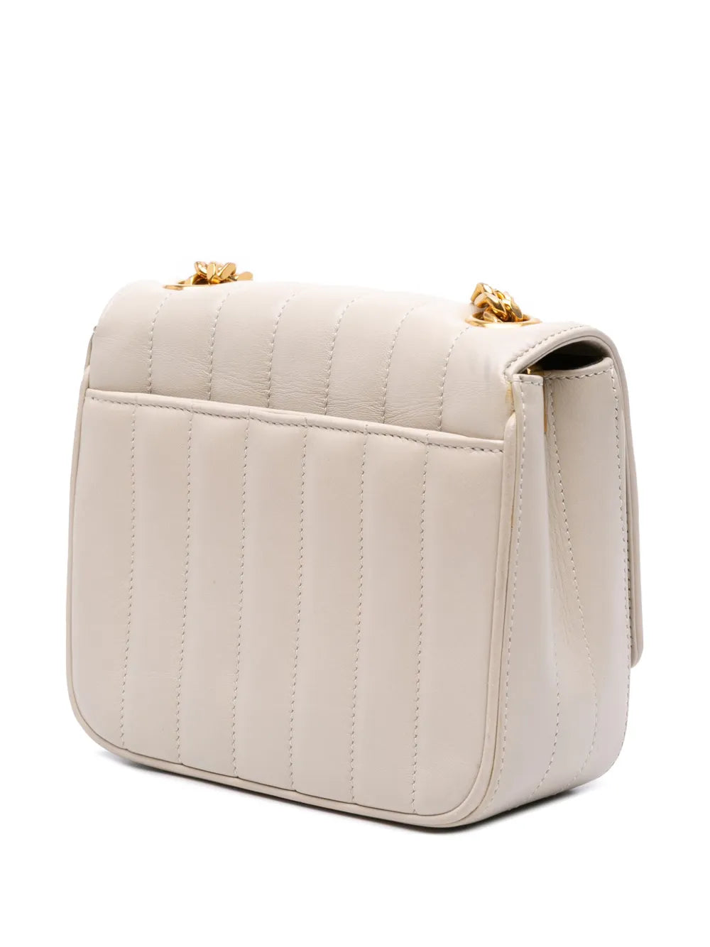 Pre-OwnedSaint Laurent Pre-Owned2018 Small Lambskin Monogram Vicky Chain Bag crossbody bag