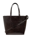 ANINE BINGEmbossed strap tote bag