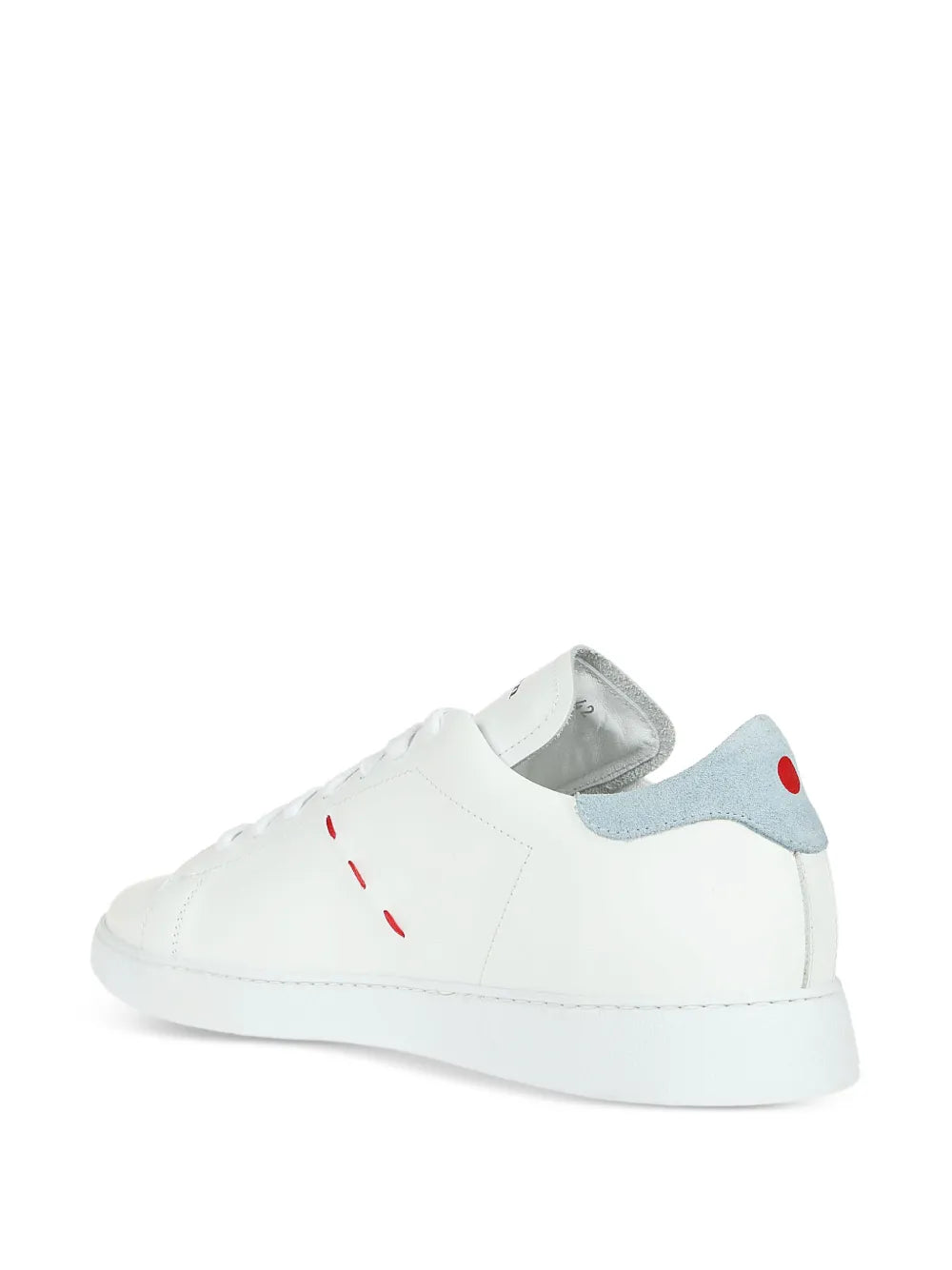 Kiton Logo-Detail Leather Sneakers