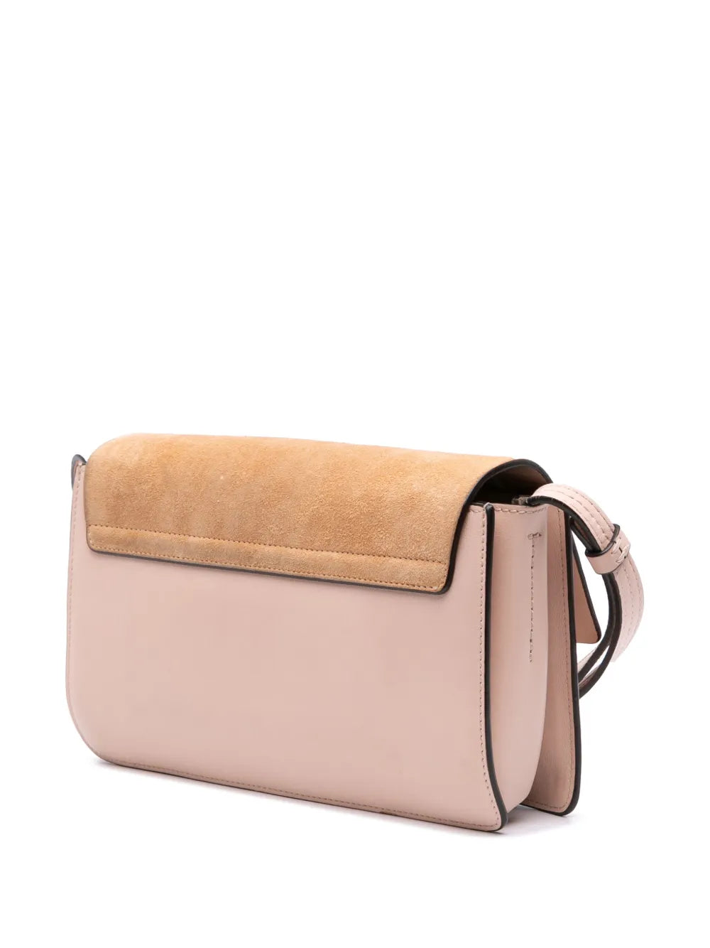 Pre-OwnedChlo?Pre-Owned2017 Small Suede and Calfskin Faye crossbody bag