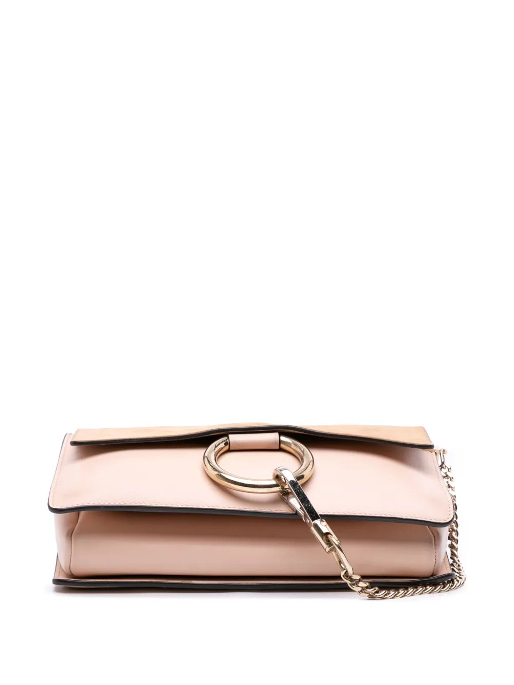 Pre-OwnedChlo?Pre-Owned2017 Small Suede and Calfskin Faye crossbody bag