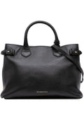 Pre-OwnedBurberry Pre-Owned2000-2017 Medium Leather and House Check Banner satchel