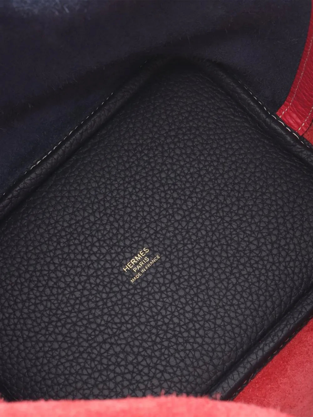 Pre-OwnedHermre-Owned2019 Bicolor Clemence Picotin Lock 18 handbag