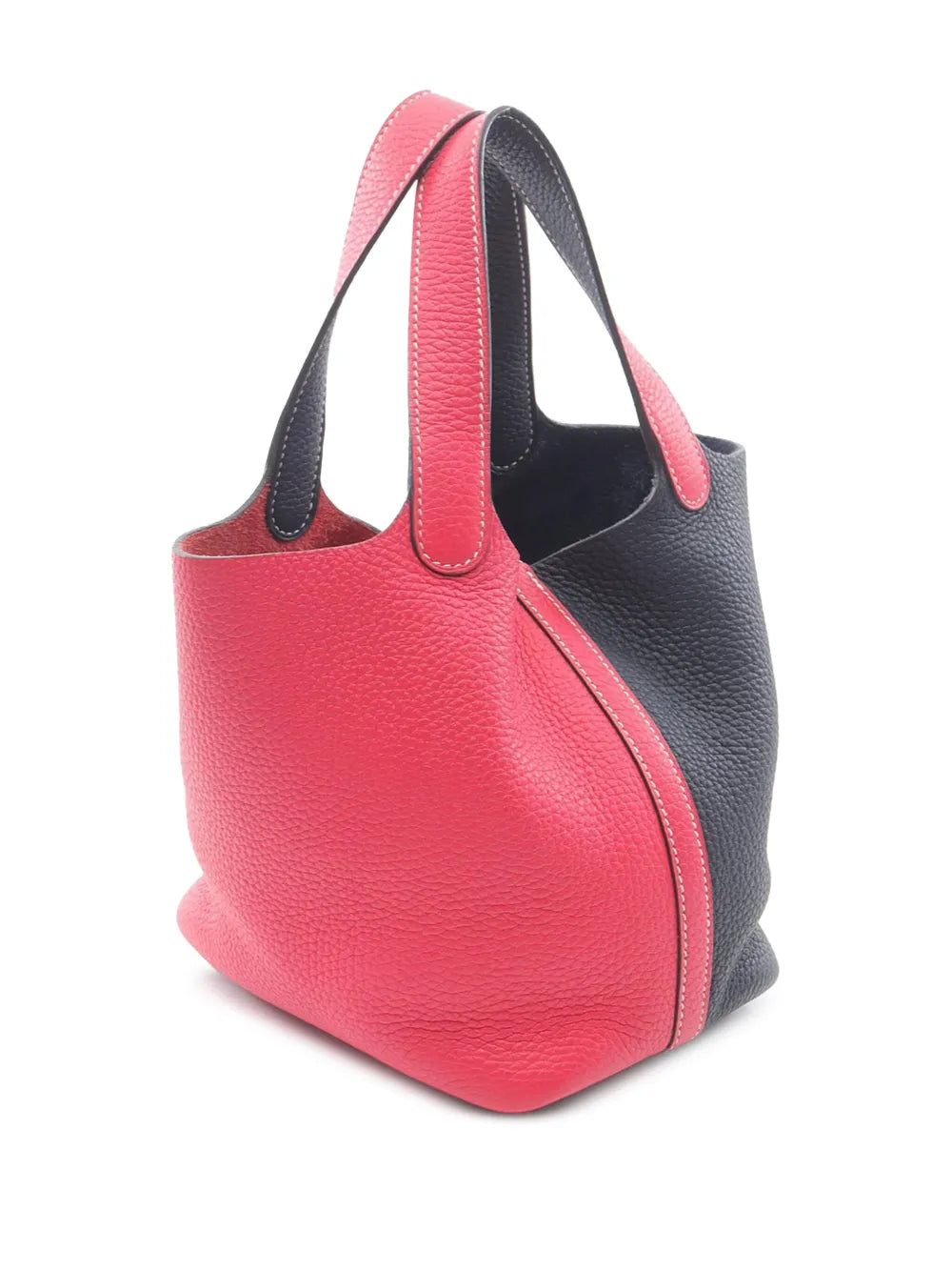 Pre-OwnedHermre-Owned2019 Bicolor Clemence Picotin Lock 18 handbag