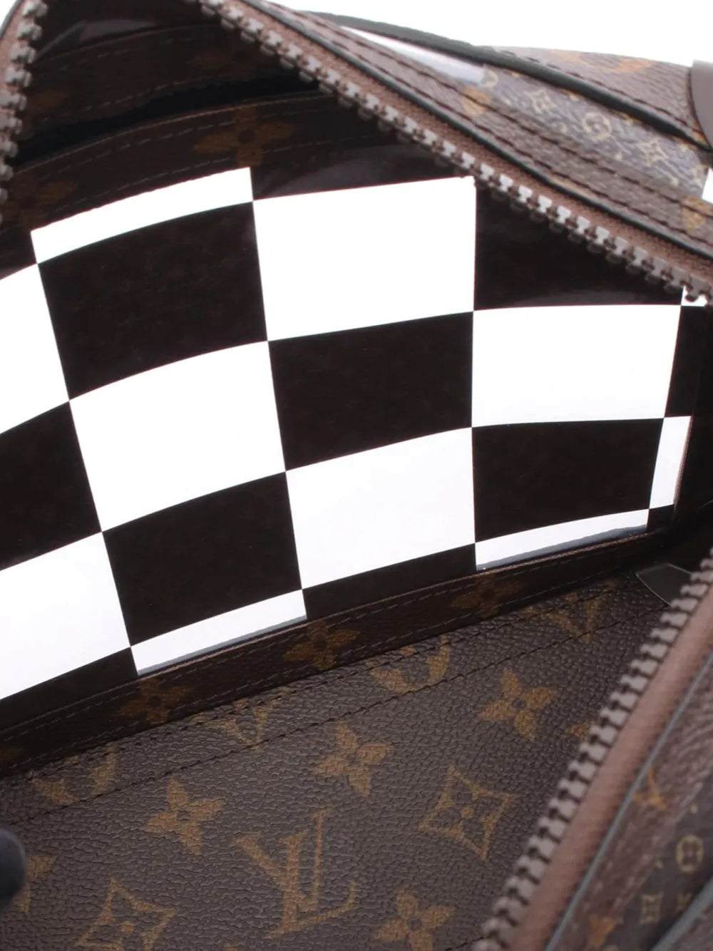 Pre-OwnedLouis Vuitton Pre-Owned2021-2025 Monogram Chess Soft Trunk crossbody bag