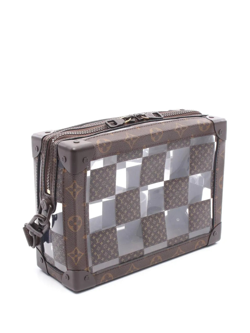 Pre-OwnedLouis Vuitton Pre-Owned2021-2025 Monogram Chess Soft Trunk crossbody bag