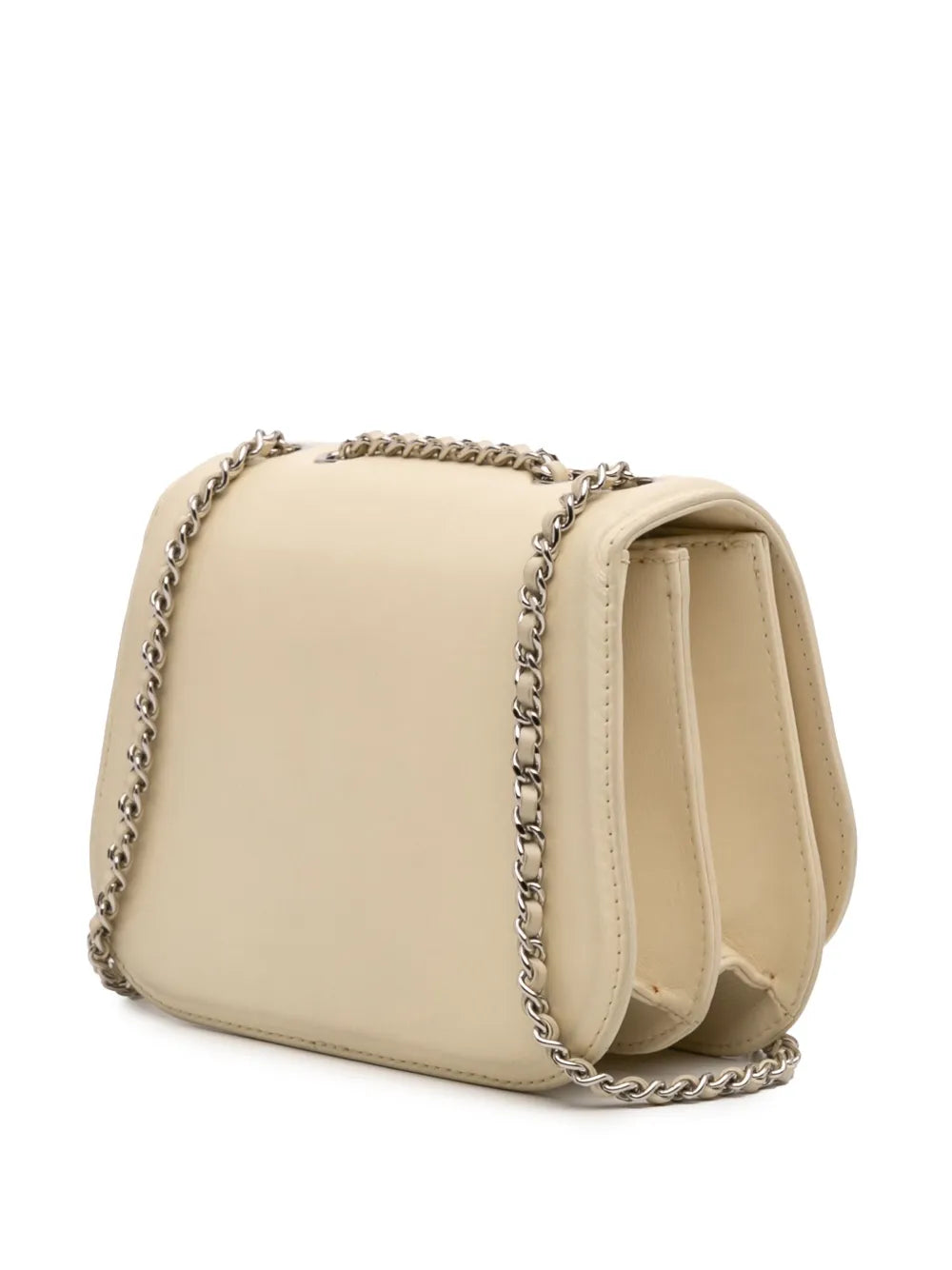 Pre-OwnedCHANEL Pre-Owned2016-2017 Small Calfskin Braided Chic Flap shoulder bag