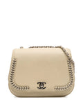 Pre-OwnedCHANEL Pre-Owned2016-2017 Small Calfskin Braided Chic Flap shoulder bag