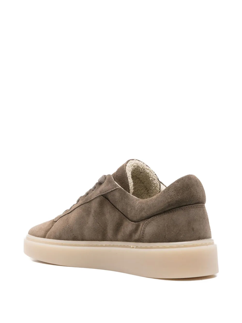 Low Brand Suede Lace-Up Sneakers