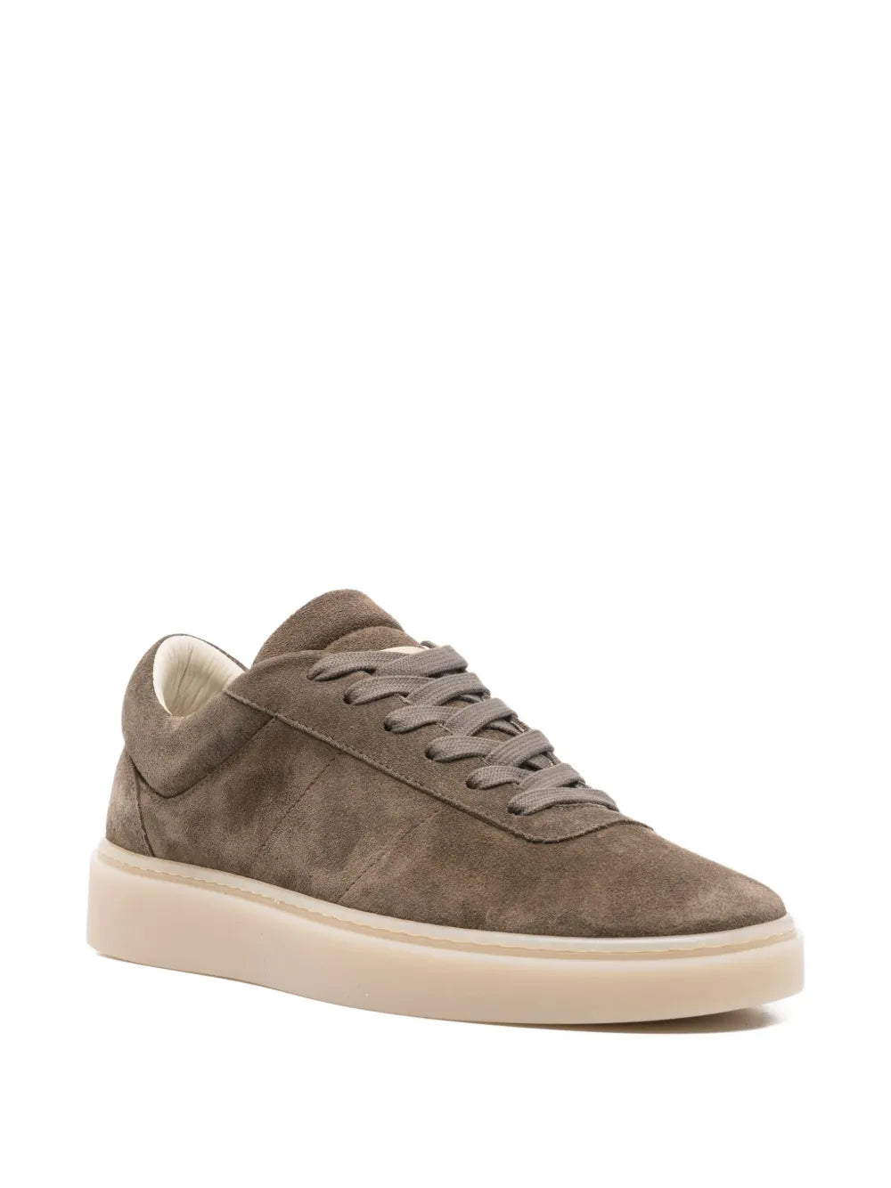 Low Brand Suede Lace-Up Sneakers
