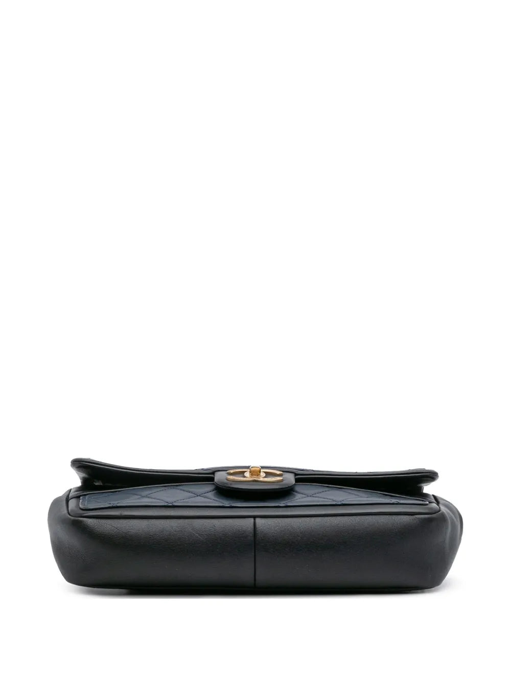 Pre-OwnedCHANEL Pre-Owned2014 Medium Bicolor Calfskin Graphic Flap shoulder bag