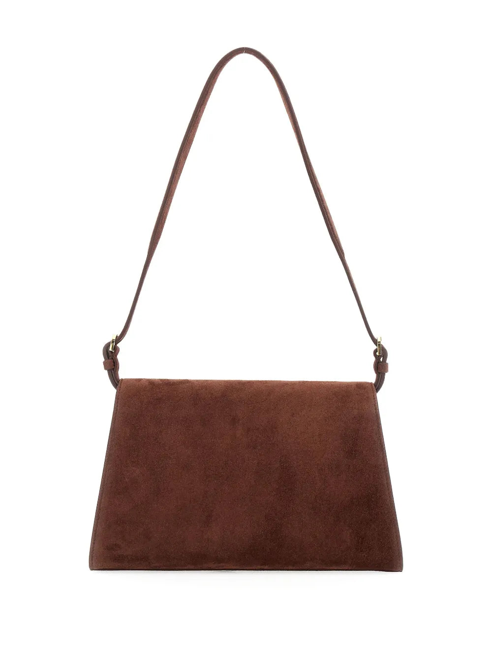 Savette Symmetry suede shoulder bag