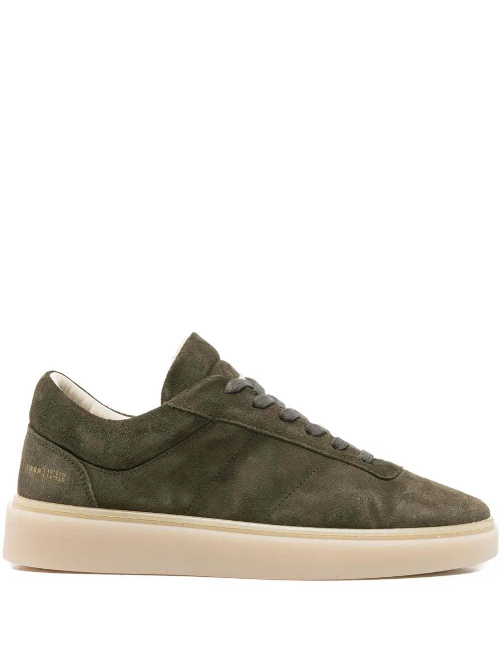Low Brand Suede Lace-Up Sneakers