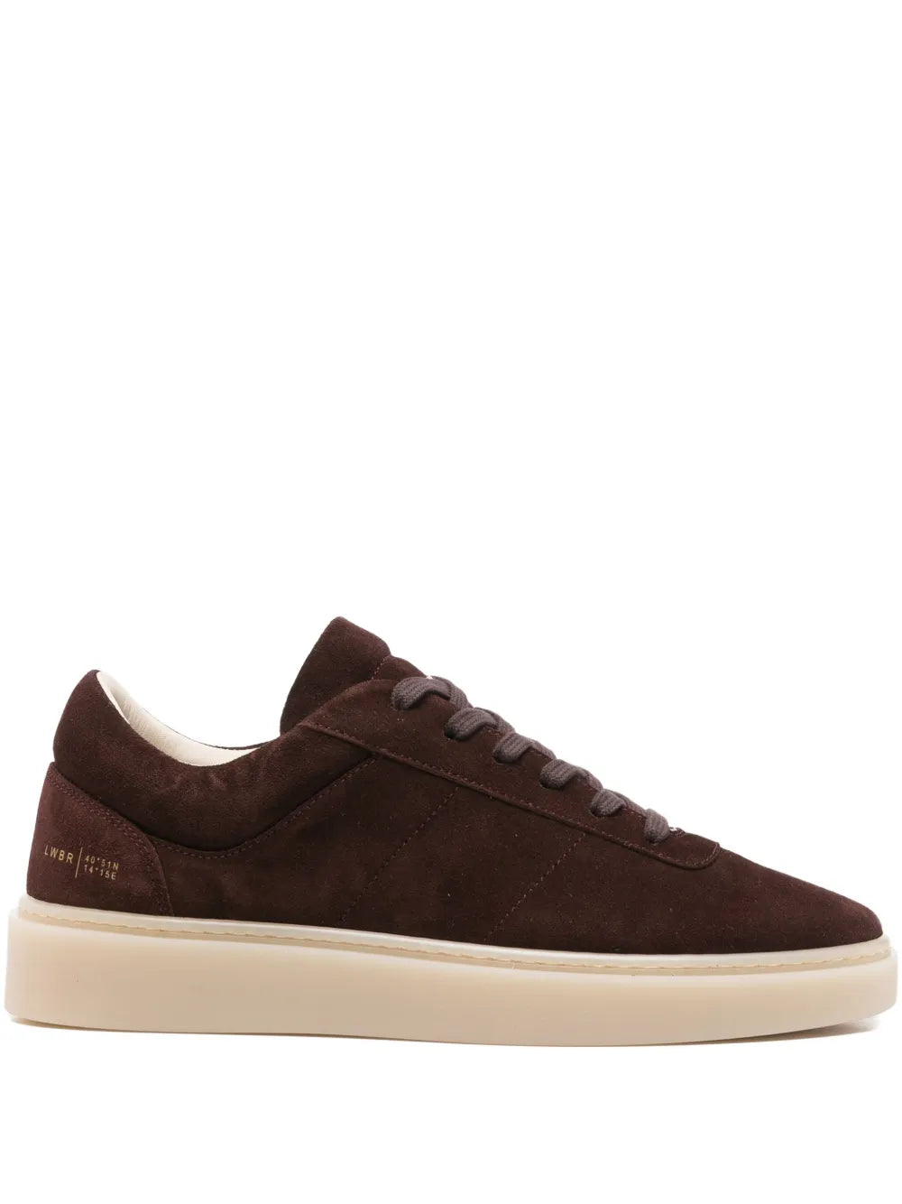 Low Brand Suede Lace-Up Sneakers
