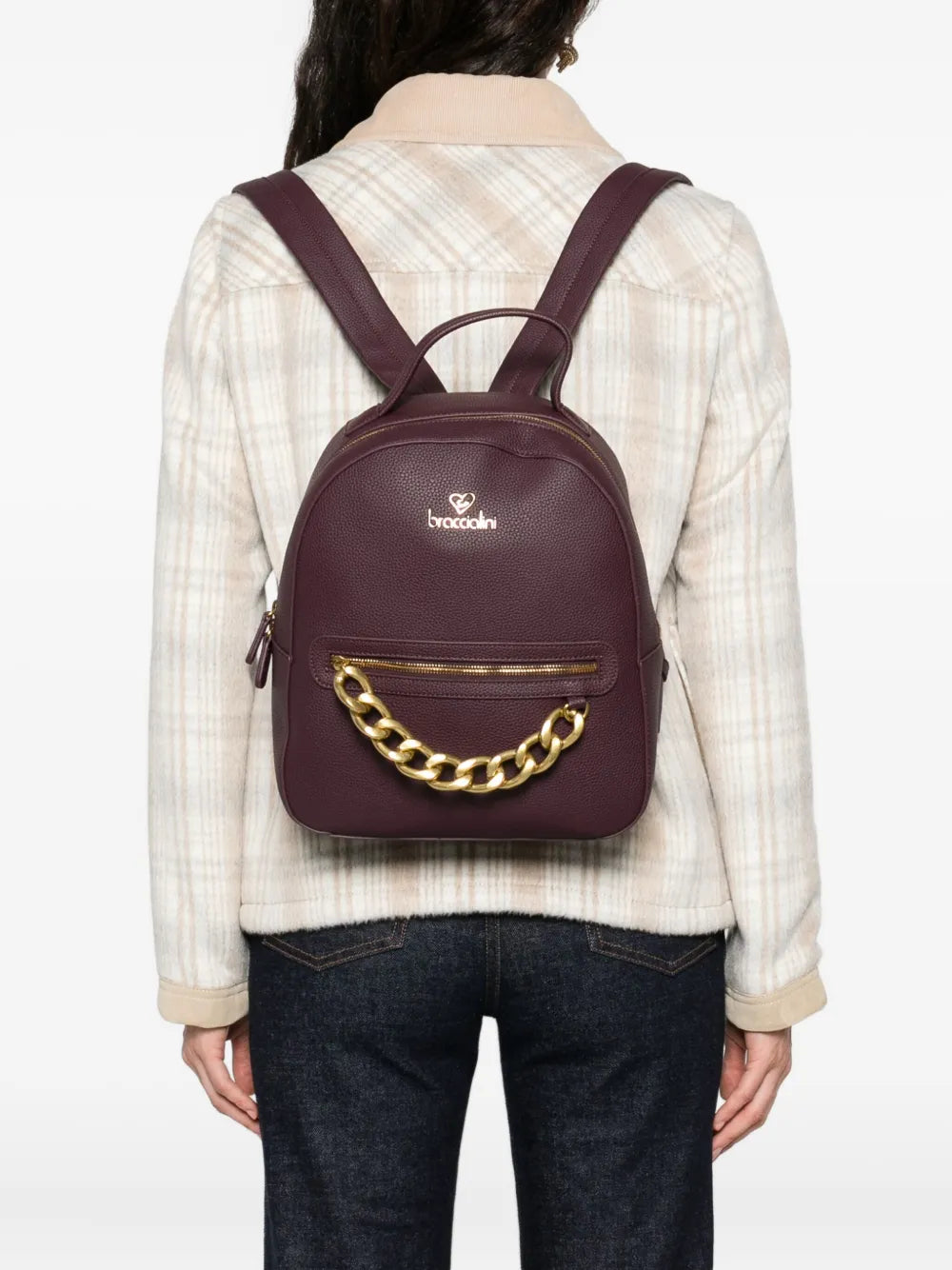 Braccialinichain-detail backpack
