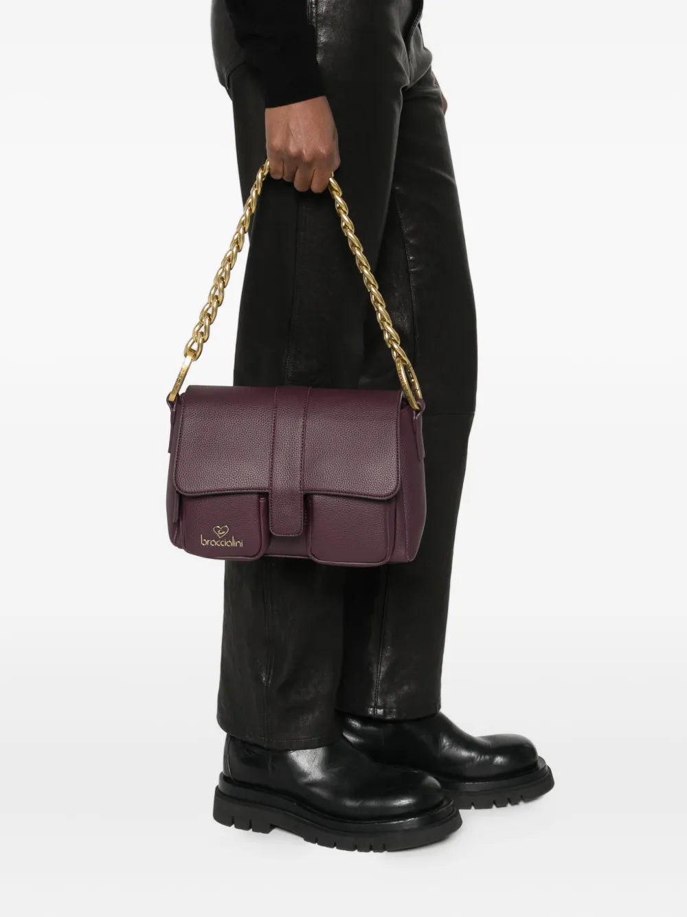 Braccialinichain-strap shoulder bag