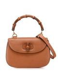 Pre-OwnedGucci Pre-Owned20th Century Grained Calfskin Bamboo Night satchel