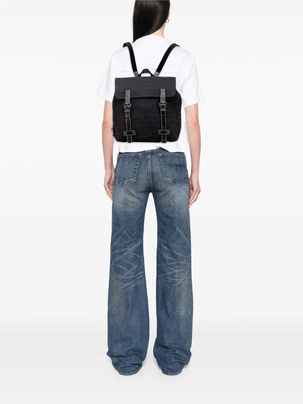 Pre-OwnedFendi Pre-Owned2000-2010 Zucchino Canvas backpack